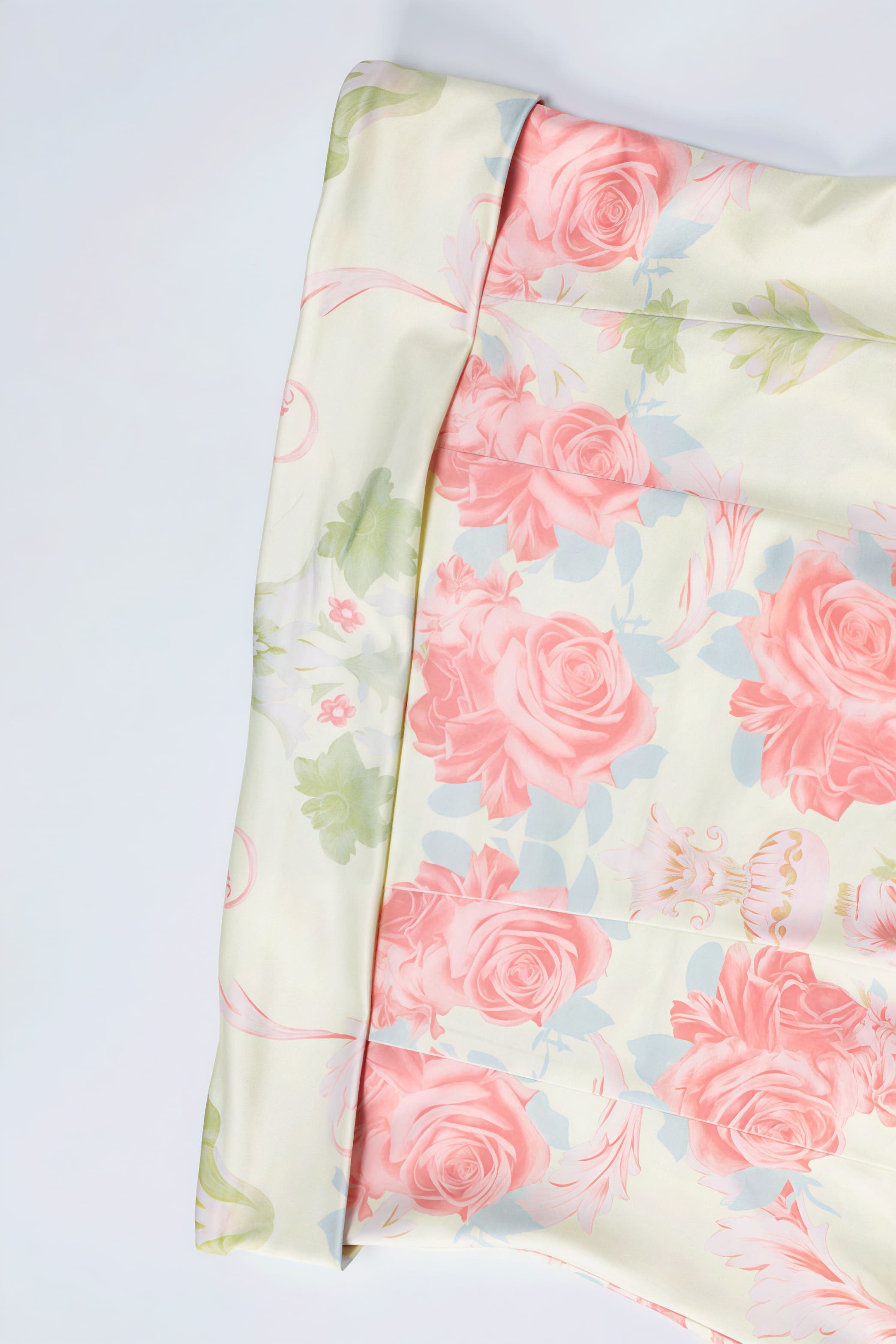 Fresh Floral Print Bandeau Bodycon Mini Dress - Image 6